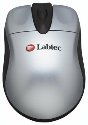 Беспроводная компактная мышь Labtec Mini Wireless Optical Mouse Silver USB