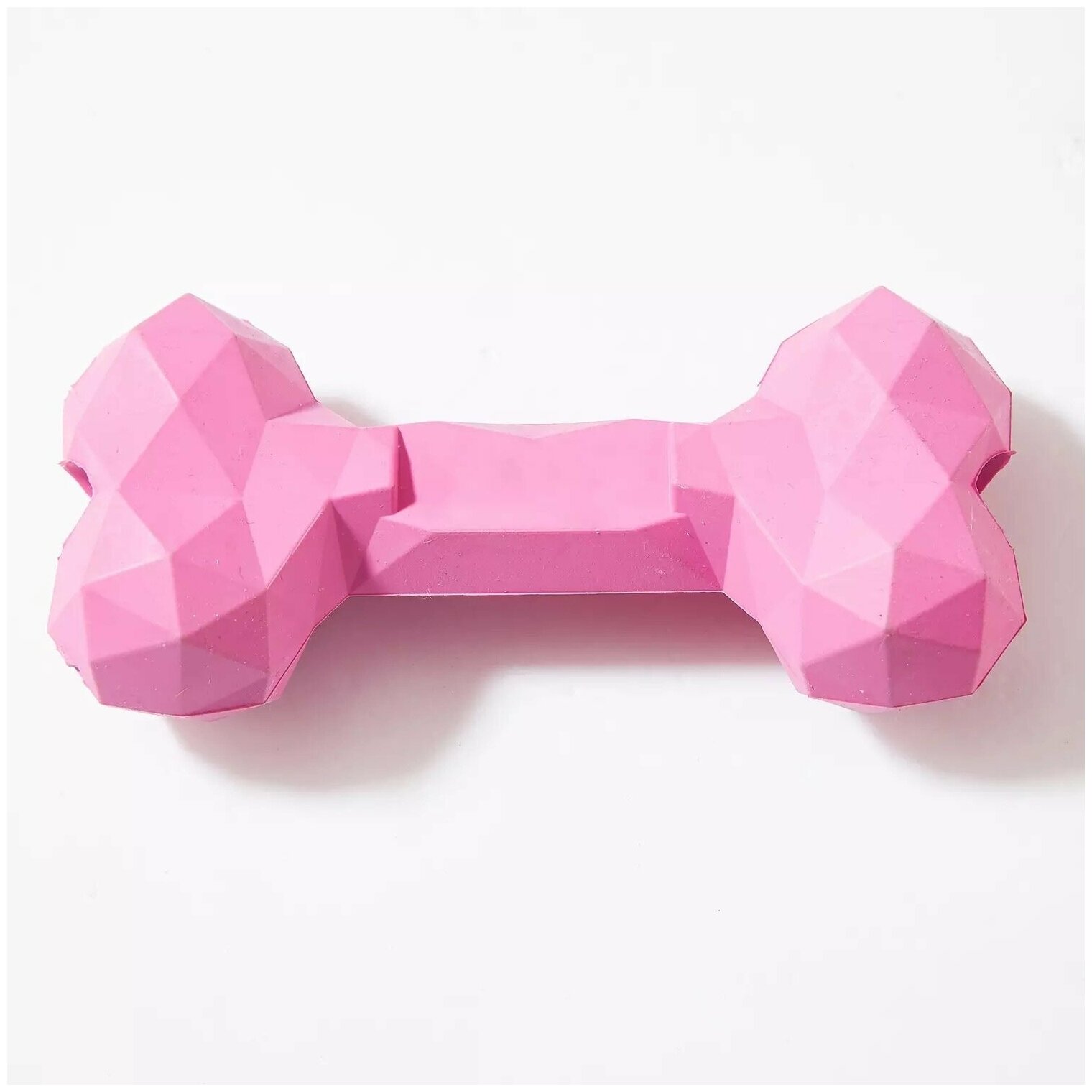 Супер прочная игрушка для собак силиконовая косточка TopDog, для чистки зубов - фотография № 2