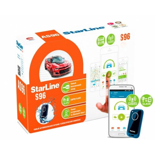 Сигнализация для автомобиля StarLine S96 BT GSM 20650₽