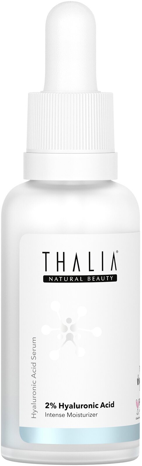 THALIA NATURAL BEAUTY 2% Hyaluronic Acid Serum Сыворотка для лица с гиалуроновой кислотой, 30 мл