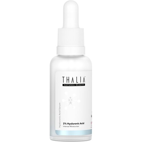 THALIA NATURAL BEAUTY 2% Hyaluronic Acid Serum Сыворотка для лица с гиалуроновой кислотой, 30 мл