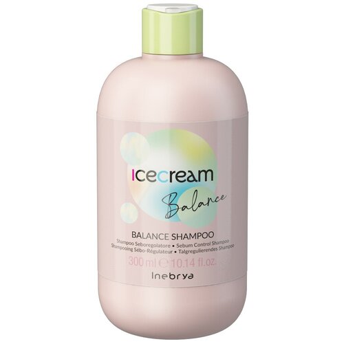 Себорегулирующий шампунь Shampoo Balance Inebrya Ice Cream, 300 мл