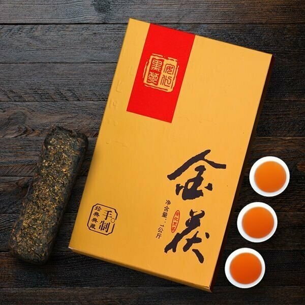 Черный китайский чай из Аньхуа /Хей Ча - фотография № 1