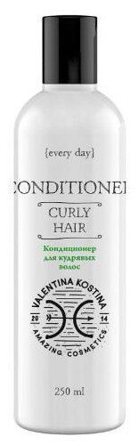 Valentina Kostina кондиционер Organic Curly Hair для кудрявых волос, 250 мл