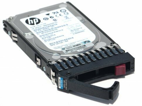 Жесткий диск HP 500GB, 6G, SAS, 7.2K RPM, SFF,2.5" DP MIDLINE 507609-001