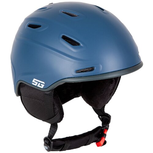 шлем защитный для зимних видов спорта w 205 black размер l 59 61 Шлем защитный STG, HK004, M, синий