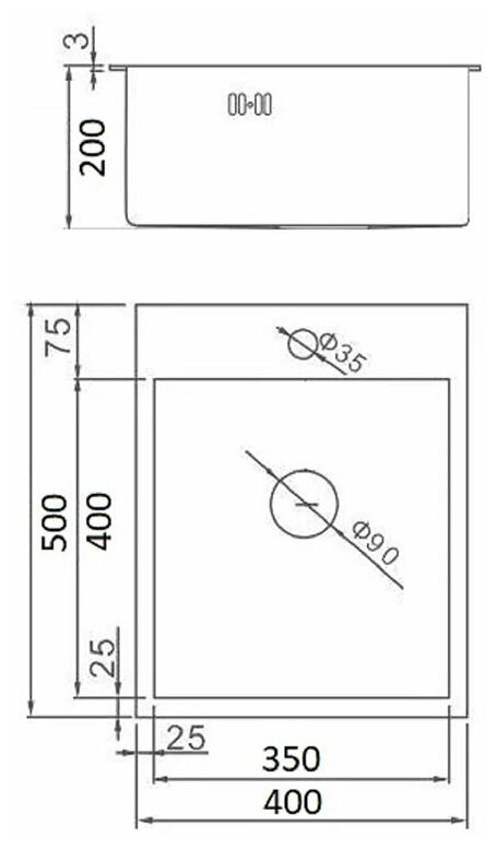 Комплект мойка для кухни из нержавеющей стали со смесителем WISENT WWS4050 (40х50см) - фотография № 5