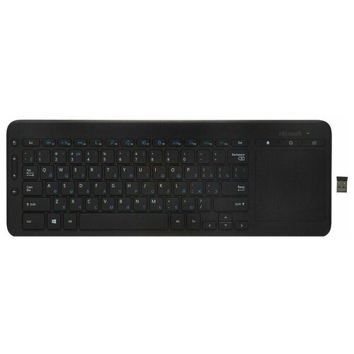 Клавиатура Microsoft All-in-One Media Keyboard Black USB(N9Z-00018)