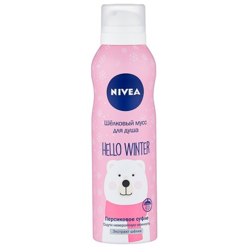 фото Мусс для душа nivea персиковое