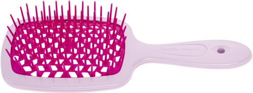 Janeke SUPERBRUSH Щетка для волос, 86SP226LIF, светло-фиолетовый/фуксия, 20,3x8,5x3,1 см