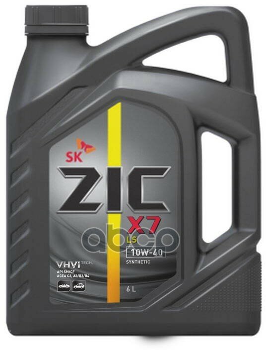 фото Zic Масло Моторное 10W40 Zic X7 Ls 6Л Синтетика