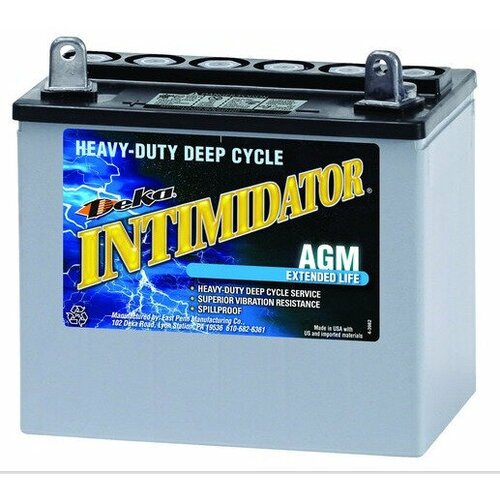 Тяговый аккумулятор Deka Intimidator 8AU1 AGM 32 Ач 200 A 197х132х186