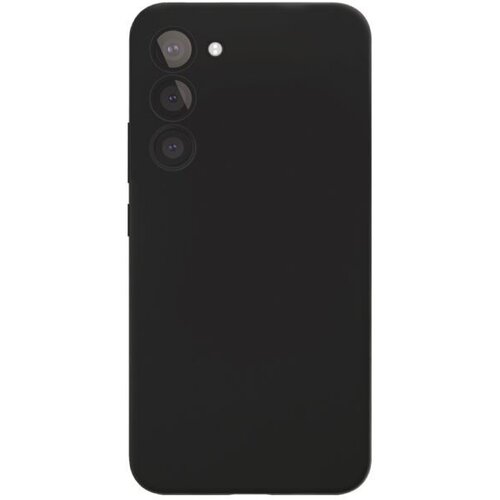 Чехол-накладка VLP Silicone Сase Soft Touch для смартфона Samsung Galaxy S23, черный силиконовый чехол vlp silicone case soft touch для apple airpods pro black