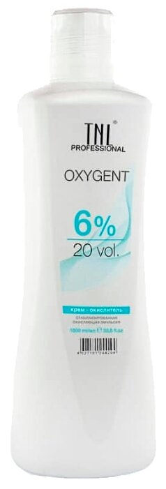 TNL Professional Крем-окислитель Oxygent, 6%