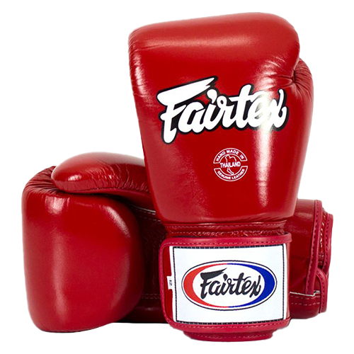 Детские боксерские перчатки Fairtex BGV1 Red (6 унции)