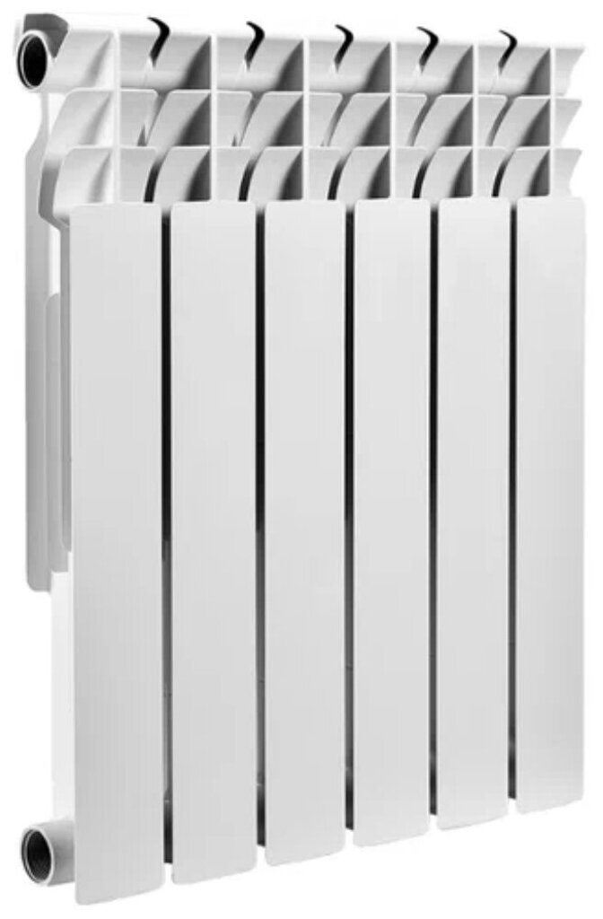 Радиатор биметаллический SMART Install biEasy One 500 10 секций белый