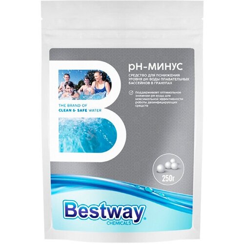 Регулятор pH-минус BestWay Chemicals PHM025GBW 250g B1909213