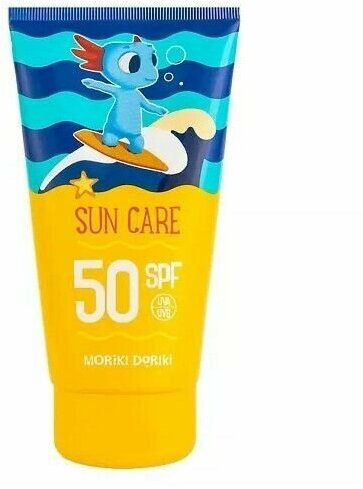 MORIKI DORIKI Детский солнцезащитный крем SPF 50 для лица и тела RURU 150мл