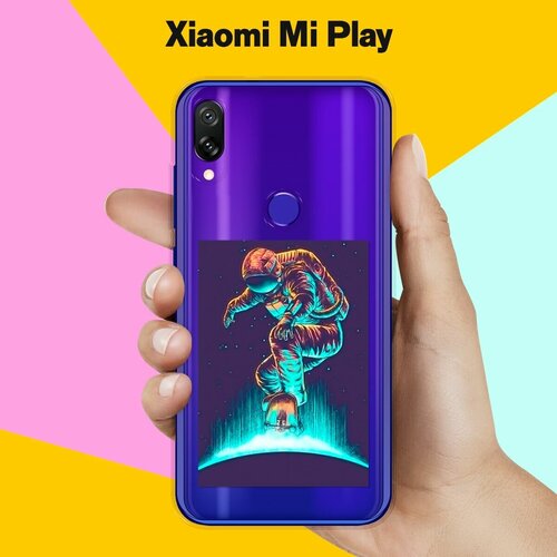 Силиконовый чехол на Xiaomi Mi Play Сёрфер / для Сяоми Ми Плей силиконовый чехол на xiaomi mi play акулы 10 для сяоми ми плей