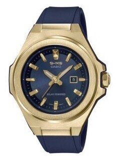 Наручные часы CASIO Baby-G, синий, золотой