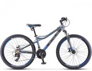 Велосипед горный STELS Navigator 610 MD 26" V050, 14" антрацитовый/синий