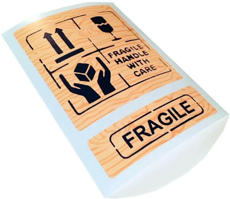 Виниловая наклейка "Fragile 3"