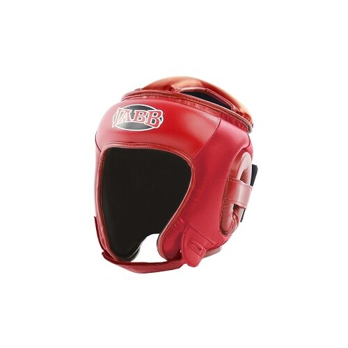 фото Шлем боксерский jabb "je-2093", красный, размер l (искусственная кожа)