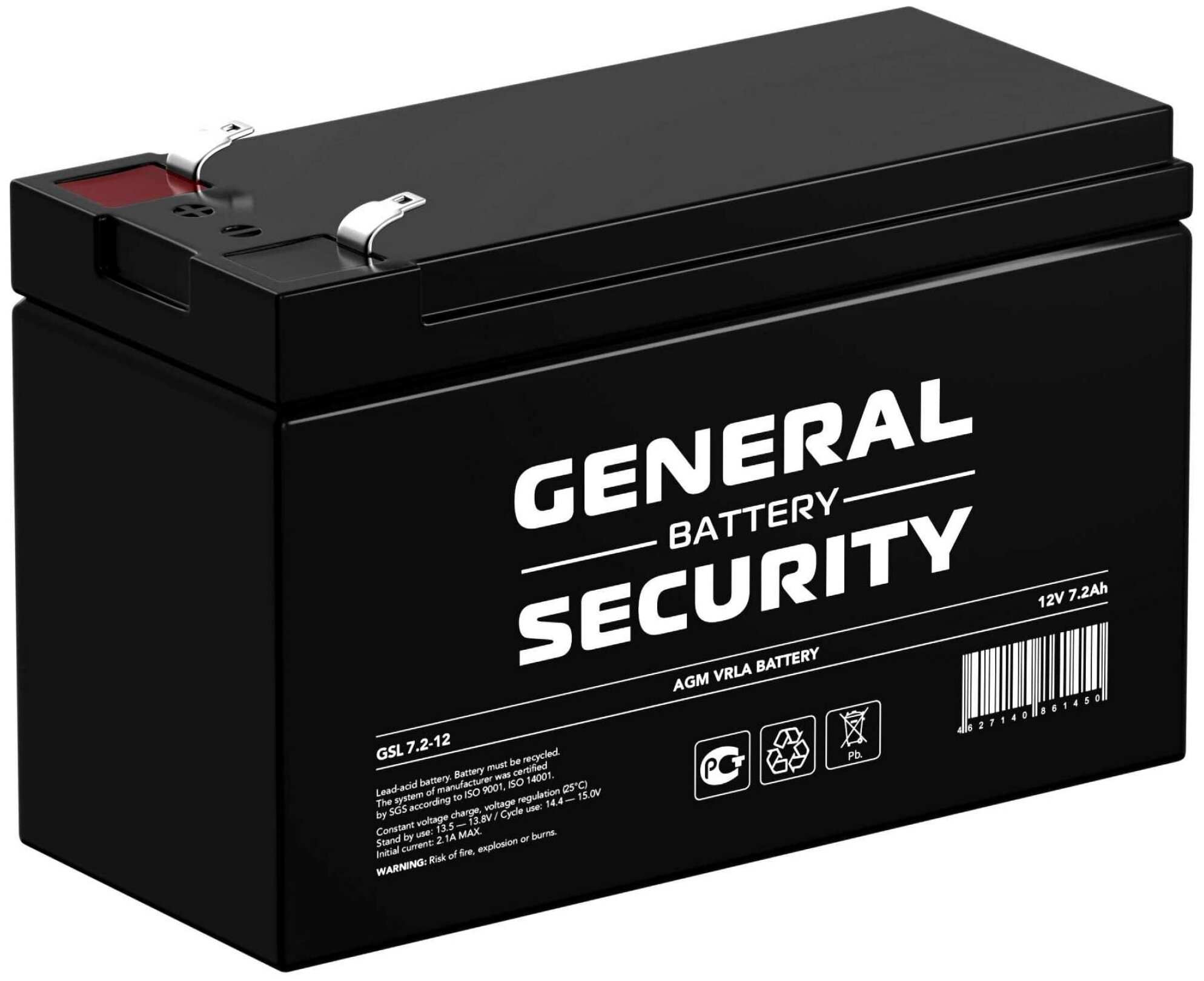 Аккумулятор General Security - фото №2