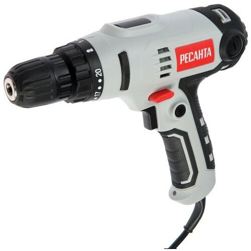Ресанта Дрель-шуруповерт Ресанта СШ-550-1 550 Вт 1 скорость 25Нм 800 обмин реверс 1350000₽