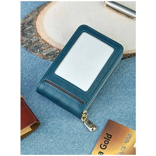 Визитница бирюзовый