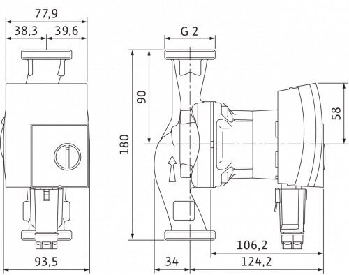 Насос Wilo YONOS PICO 30/1-4 (4215519) - фотография № 4