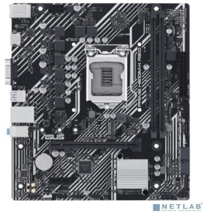 Asus Материнская плата Asus PRIME H510M-K R2.0 Soc-1200 Intel H470 2xDDR4 mATX AC`97 8ch(7.1) GbLAN+VGA+HDMI