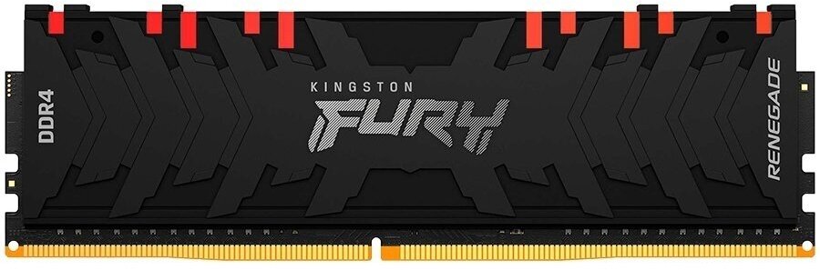 Память оперативная Kingston 8GB 3200MHz DDR4 CL16 DIMM FURY Renegade RGB