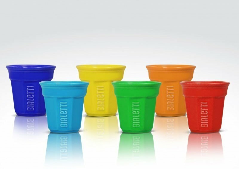 Набор чашек Multicolor (60 мл), 6 шт. Y0TZ500 Bialetti