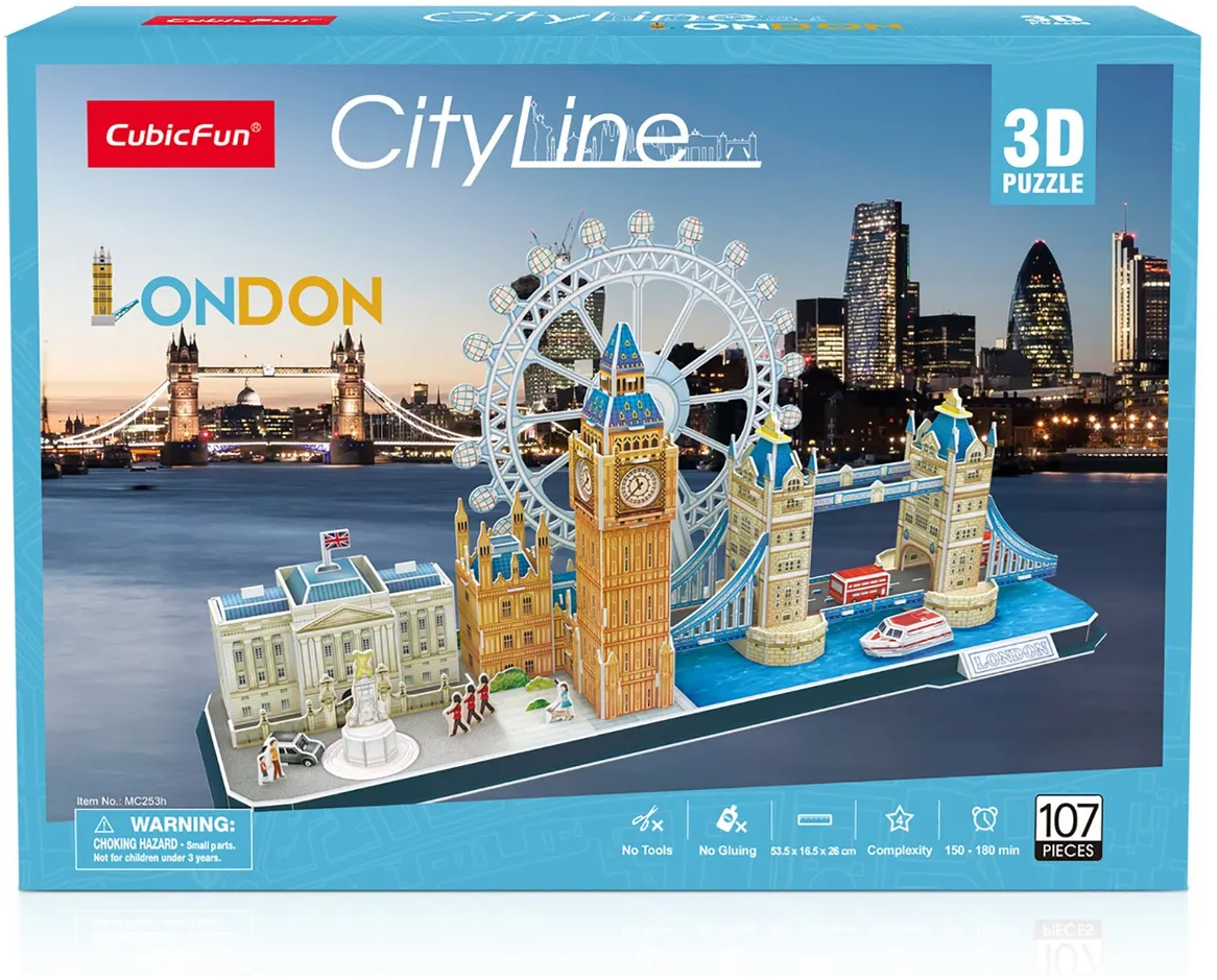 3D пазлы Лондон CityLine