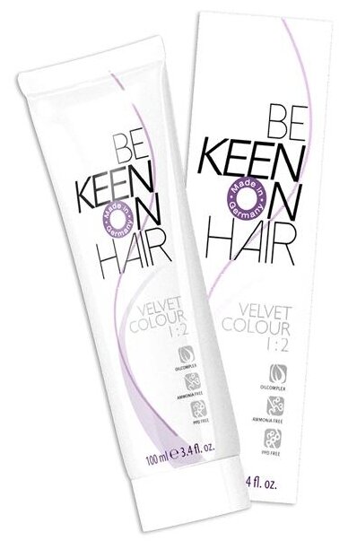 KEEN Be Keen on Hair краска для волос без аммиака Velvet Color, 6.71 Tabak
