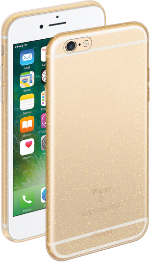 Накладка Deppa Chic Case для iPhone 6/6S золотая (арт.85294)