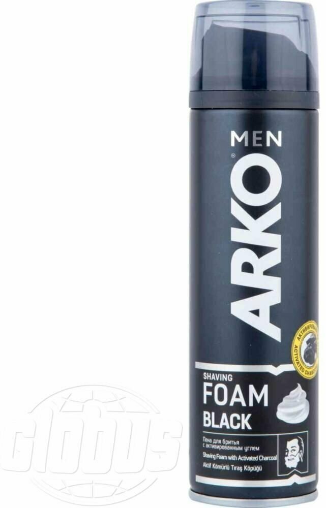 Пена для бритья Arko Men Black, 200 мл - фото №17
