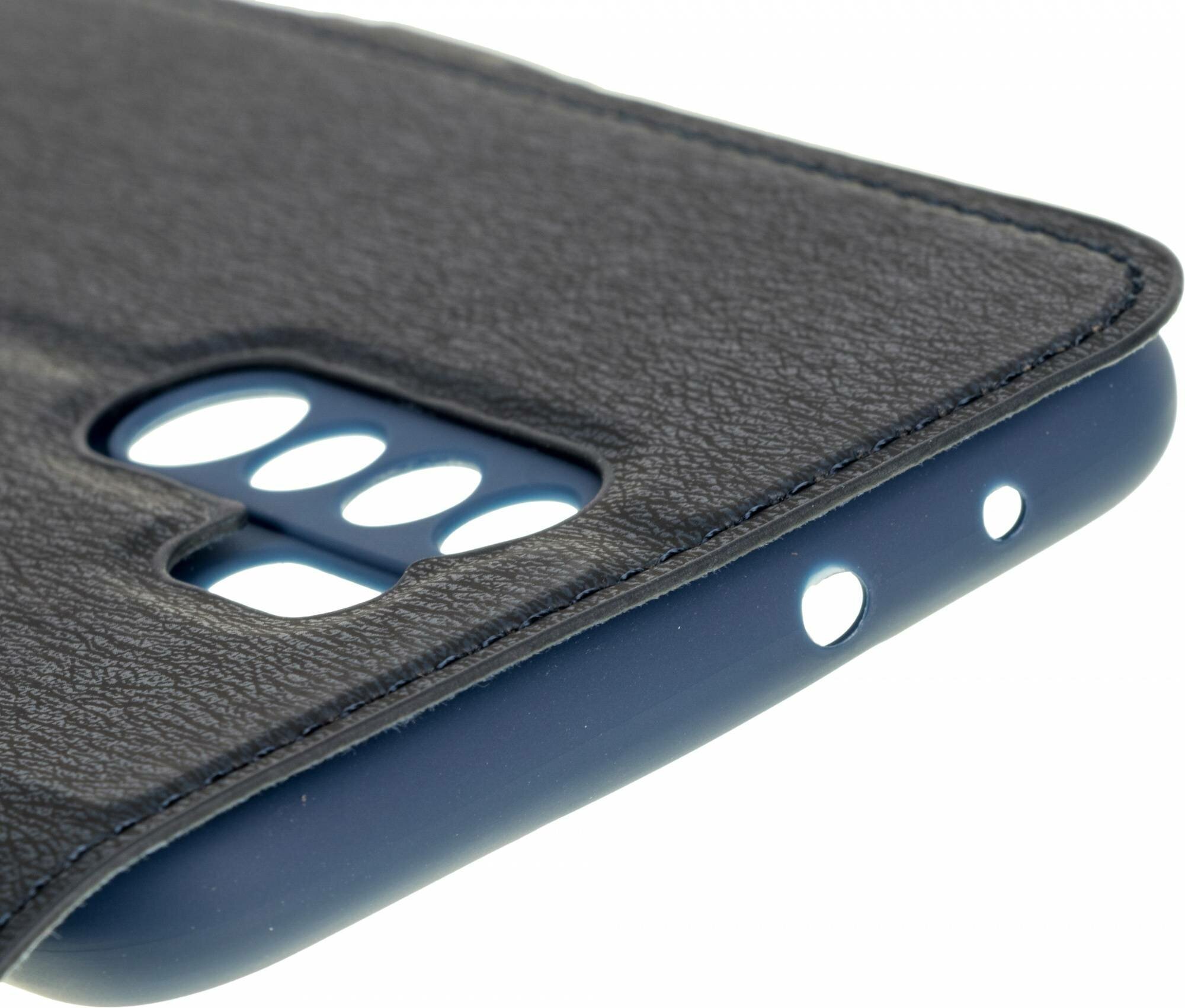 Чехол DF для Xiaomi Redmi 9 Flip Case Black xiFlip-62 - фото №4