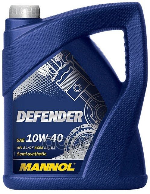 MANNOL Масло Моторное Defender 10W-40 5L