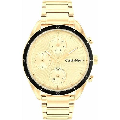 Наручные часы CALVIN KLEIN Швейцарские наручные часы Calvin Klein 25200173, золотой
