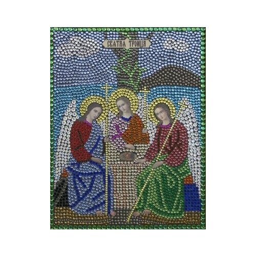 фото Святая троица набор для выкладывания стразами 28х22 преобрана 63