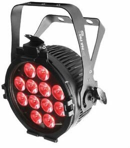 CHAUVET-DJ SlimPAR Pro Q USB светодиодный прожектор направленного света типа LED PAR 12x6Вт RGBA c DMX, D-Fi и ИК управлением.