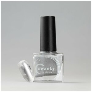 Акварельная краска Swanky PM 04 серебро, 5 мл
