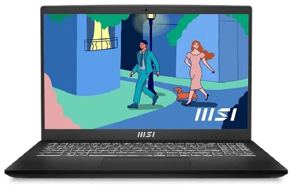 Ноутбук MSI Modern 15 B12M-213XRU 15.6" Intel Core i5 16 ГБ ОЗУ 512 ГБ SSD черный