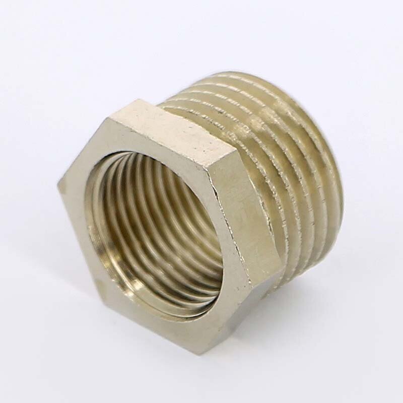 1 1/4"х1/2" Футорка General Fittings никель (Италия) - фотография № 2