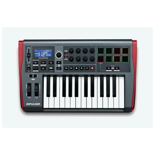 MIDI-клавиатура NOVATION Impulse 25 novation impulse 49 миди клавиатура