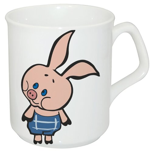 фото Детская кружка пятачок drabs