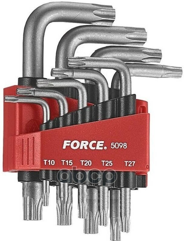 Набор Ключей Г-Образных Torx Т10-Т50 9Пр Force 5098 FORCE арт. 5098