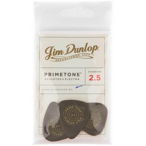 Dunlop 511P250 Primetone Standard 3Pack Медиаторы, 3 шт